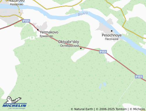 MICHELIN Panfilovo map - ViaMichelin