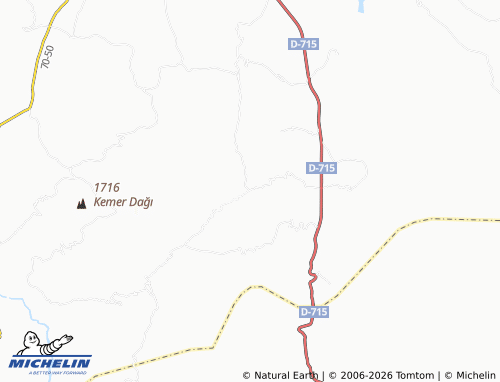 MICHELIN-Landkarte Ağaçyurdu - ViaMichelin