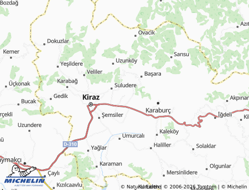MICHELIN Aydoğdu map - ViaMichelin