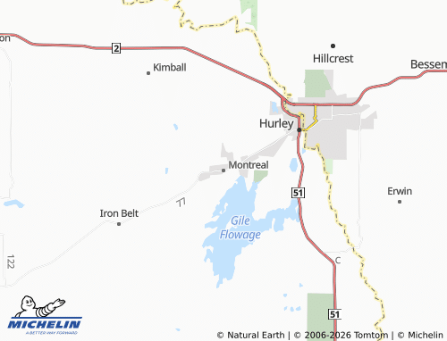 Mappa MICHELIN Montreal - ViaMichelin