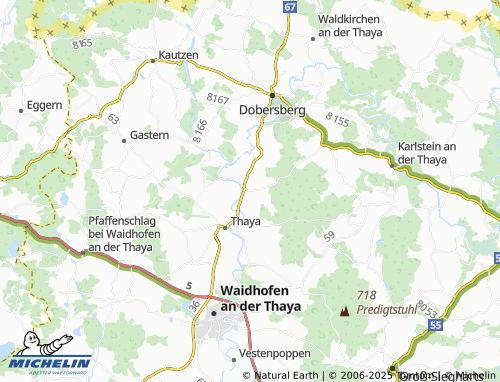 MICHELIN Niederedlitz map - ViaMichelin