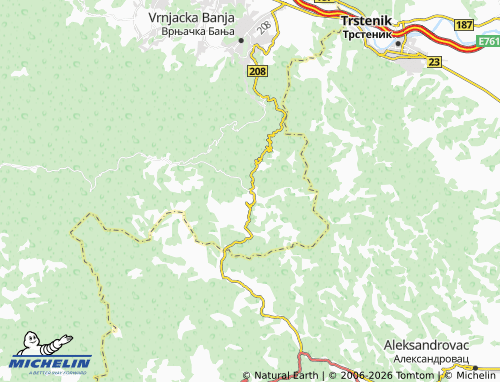 Mapa MICHELIN Stanišinci - ViaMichelin