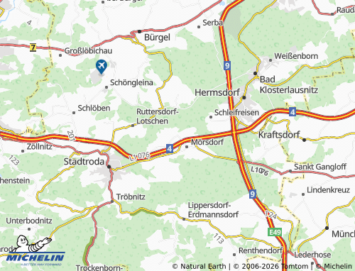 MICHELIN Bollberg map - ViaMichelin