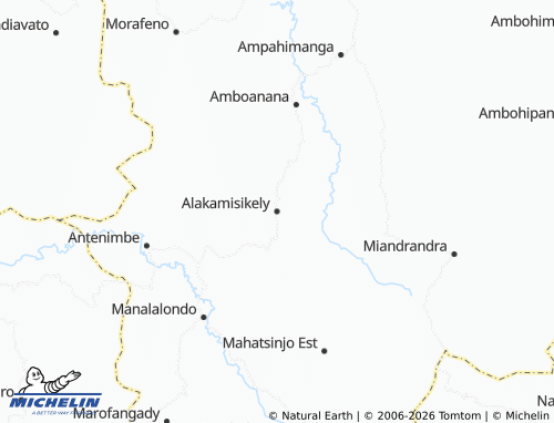 Mappa MICHELIN Alakamisikely - ViaMichelin