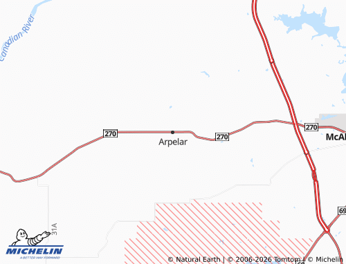 Mappa MICHELIN Arpelar - ViaMichelin