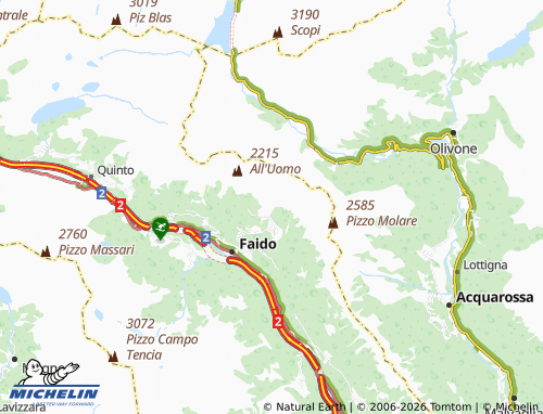 Mappa MICHELIN Carì di Dentro - ViaMichelin