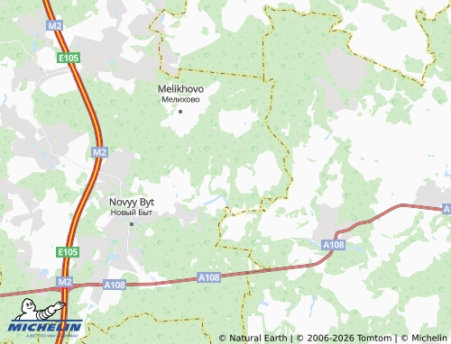 Carte MICHELIN Talezh SNT - ViaMichelin