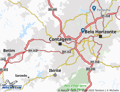 MICHELIN Santa Cruz Industrial map - ViaMichelin
