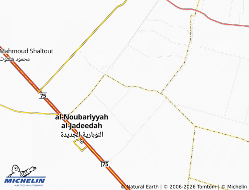 Mapa MICHELIN Taha Husayn - ViaMichelin