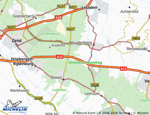 MICHELIN Maarn map - ViaMichelin