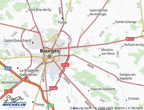 MICHELIN-Landkarte Soires - ViaMichelin
