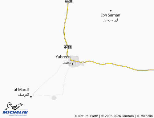MICHELIN Al Akha map - ViaMichelin