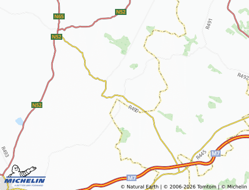 Mappa MICHELIN Cloughjordan - ViaMichelin