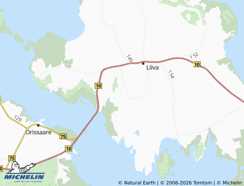 MICHELIN Leeskopa map - ViaMichelin
