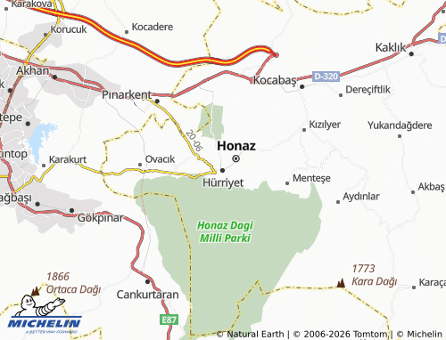 Mappa MICHELIN Hürriyet - ViaMichelin