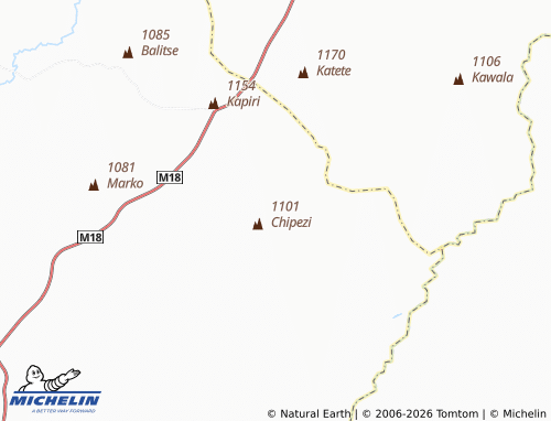 Mappa MICHELIN Katonda - ViaMichelin