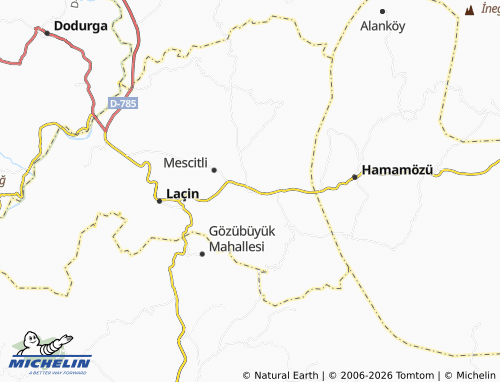 Kaart MICHELIN Çamlıca - ViaMichelin