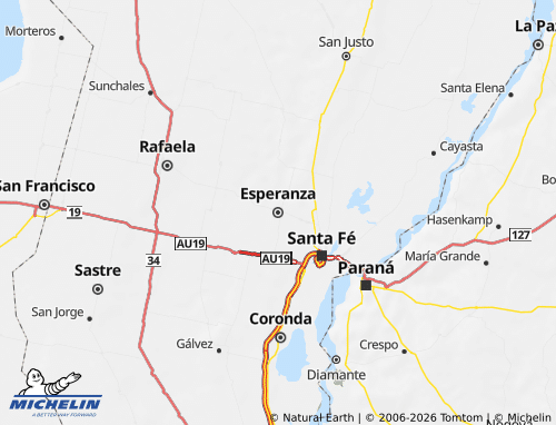 Mapa MICHELIN Las Colonias - ViaMichelin