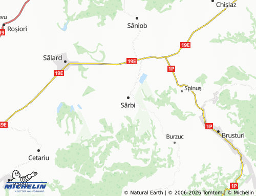 Mapa MICHELIN Sârbi - ViaMichelin