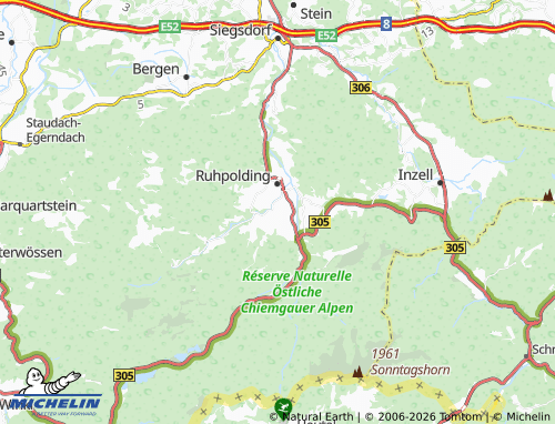 MICHELIN Wasen map - ViaMichelin