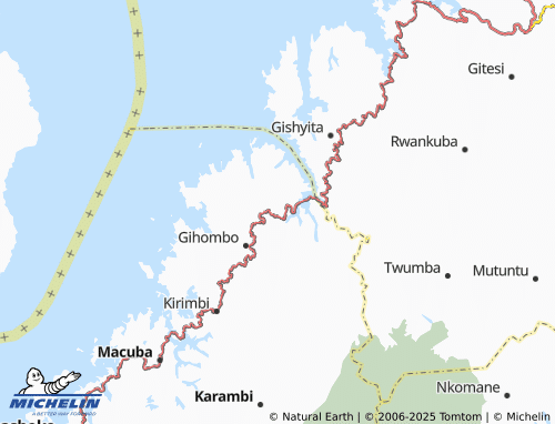 MICHELIN Kigarama map - ViaMichelin