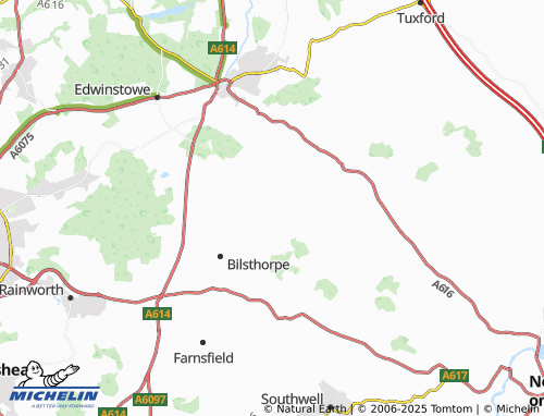 Mappa MICHELIN Eakring - ViaMichelin