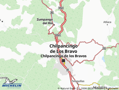 MICHELIN Tierras Prietas map - ViaMichelin