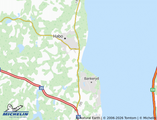 MICHELIN-Landkarte Fiskebäck - ViaMichelin