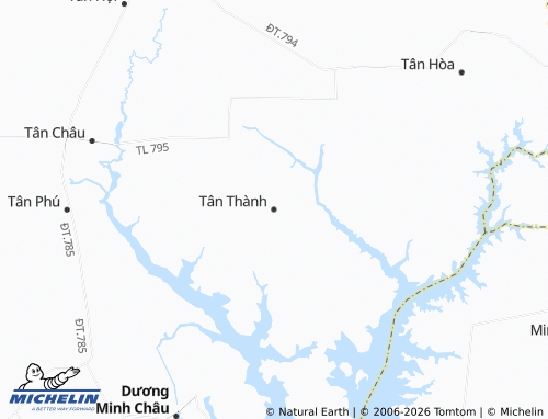 Mapa MICHELIN Tân Thành - ViaMichelin
