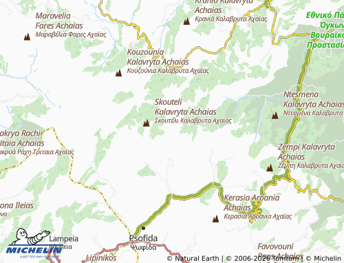 Carte MICHELIN Lechouri - ViaMichelin