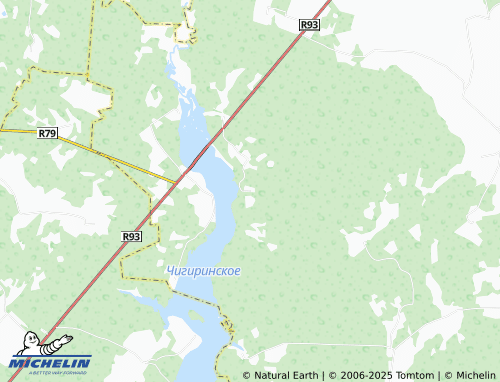 MICHELIN Korotkiye map - ViaMichelin