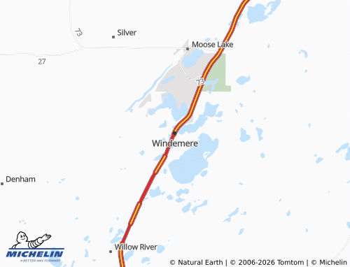 Mappa MICHELIN Windemere - ViaMichelin