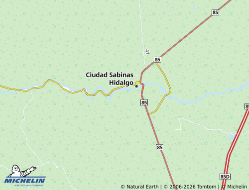 Carte MICHELIN Lomas Chula - ViaMichelin