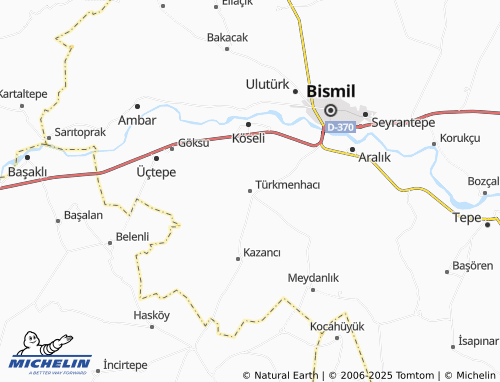 MICHELIN Türkmenhacı map - ViaMichelin
