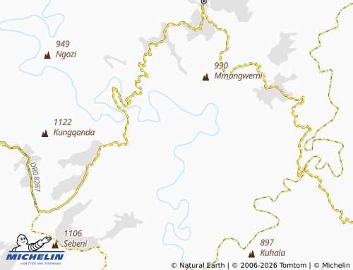 MICHELIN-Landkarte Mcokeni - ViaMichelin