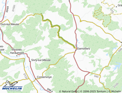 Mappa MICHELIN Réville-aux-Bois - ViaMichelin