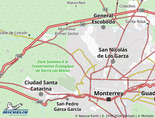 Mapa MICHELIN Fidel Velázquez - ViaMichelin
