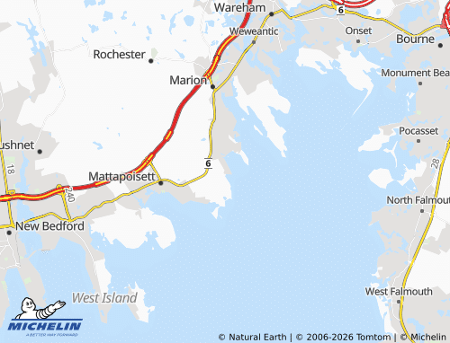 Mappa MICHELIN Harbor Beach - ViaMichelin