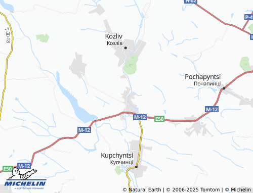 MICHELIN Slobidka map - ViaMichelin