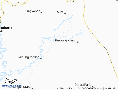 MICHELIN Sukarejo map - ViaMichelin