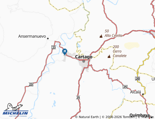 Carte MICHELIN Pinares - ViaMichelin