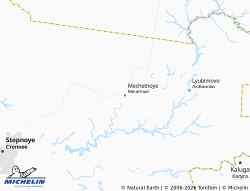 MICHELIN-Landkarte Mechetnoye - ViaMichelin