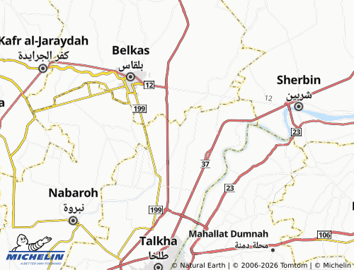 Mapa MICHELIN Meet Zanqar - ViaMichelin