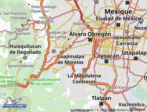 MICHELIN-Landkarte Los Cedros - ViaMichelin