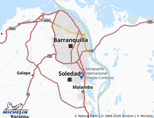 Carte MICHELIN Ciudad Cisneros - ViaMichelin