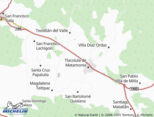 MICHELIN Rancho Valle del Lago map - ViaMichelin