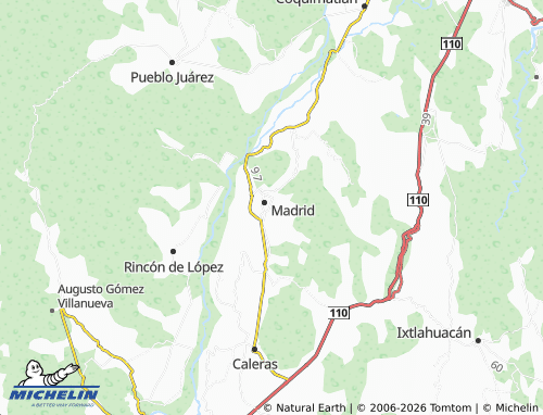Mapa MICHELIN Conacar, Pri - ViaMichelin