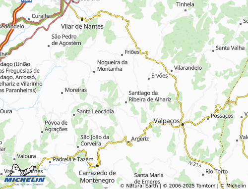 MICHELIN Chamoinha map - ViaMichelin