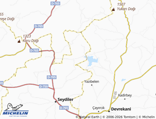 Mappa MICHELIN Kepez - ViaMichelin