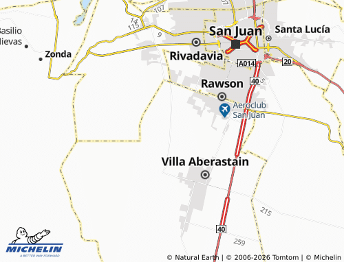 Mappa MICHELIN Quinto Cuartel - ViaMichelin